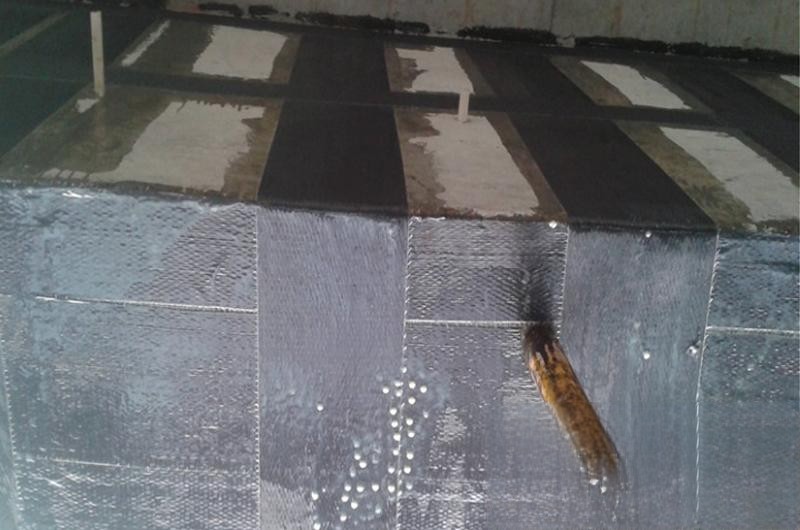 定远楼板使用碳纤维加固